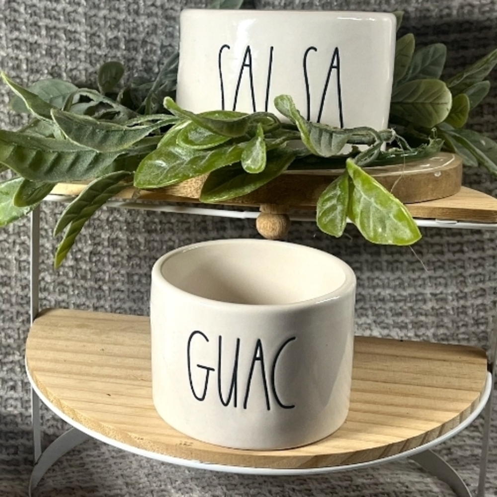 Rae Dunn Salsa and Guac Bowls